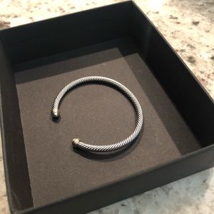 David yurman 4 mm cable bracelet NWOT
